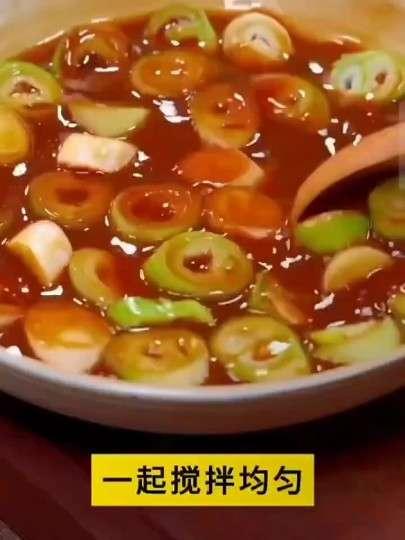 葱烧豆腐